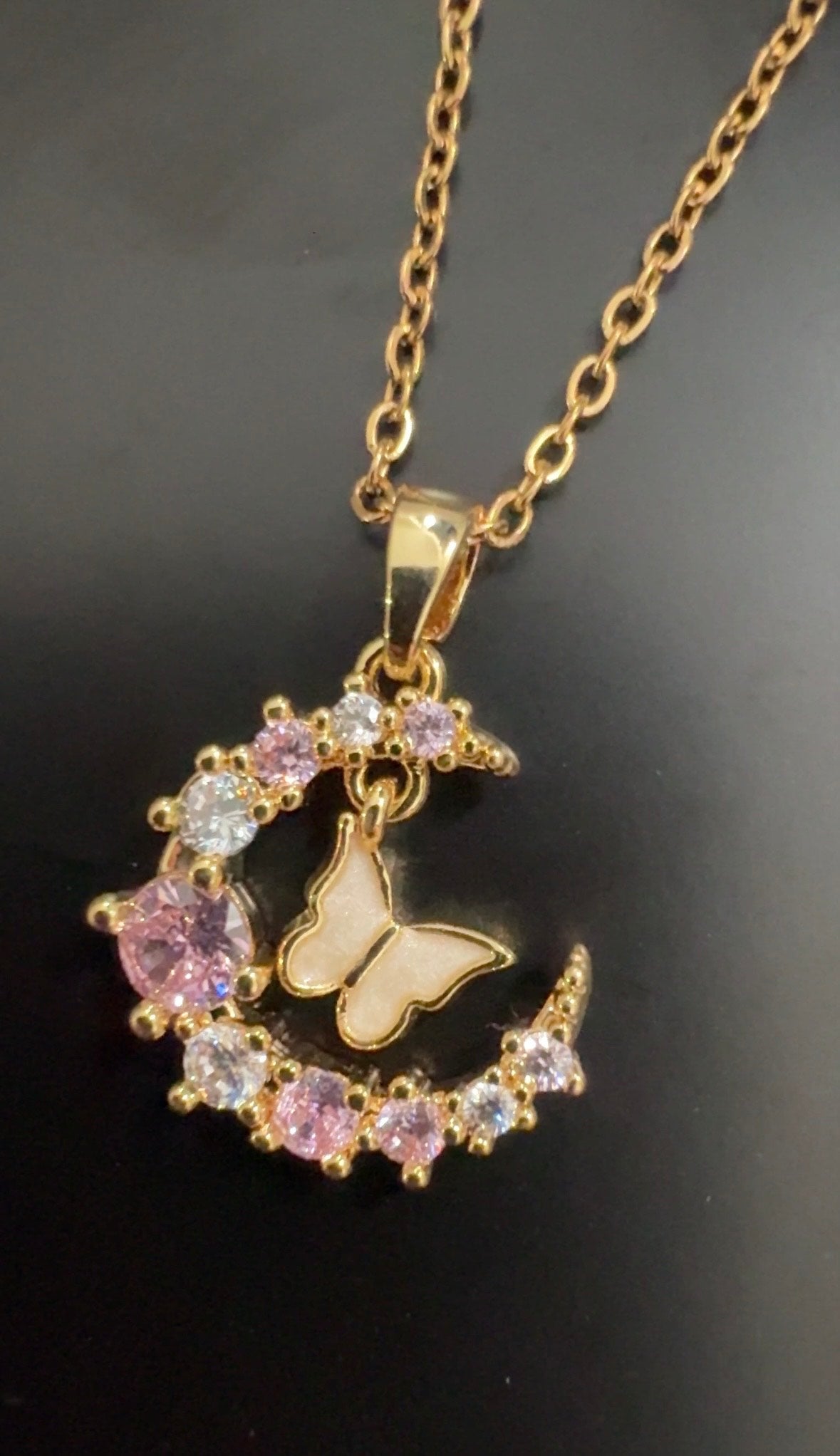 Butterfly Blink Necklace