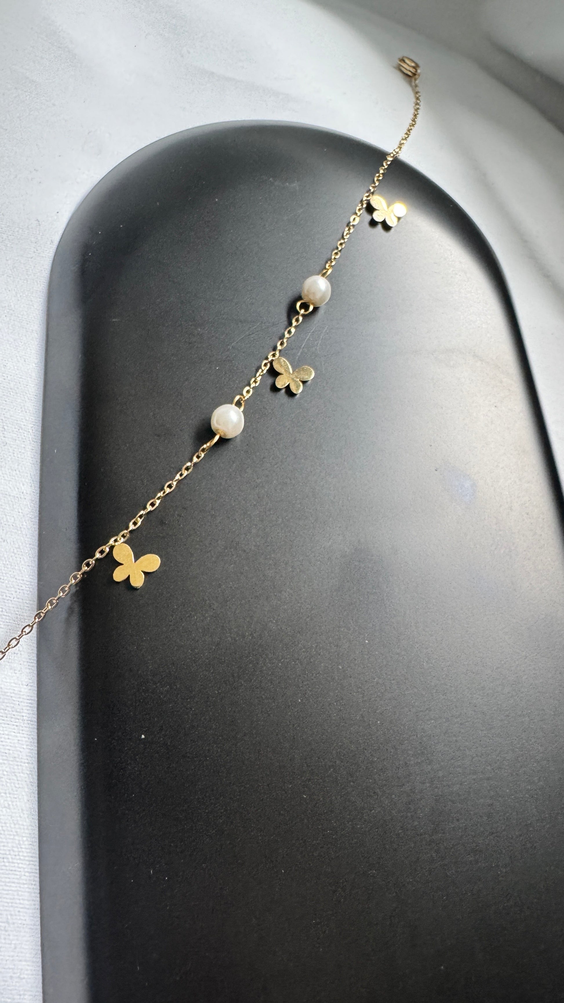 PearlWing Anklet