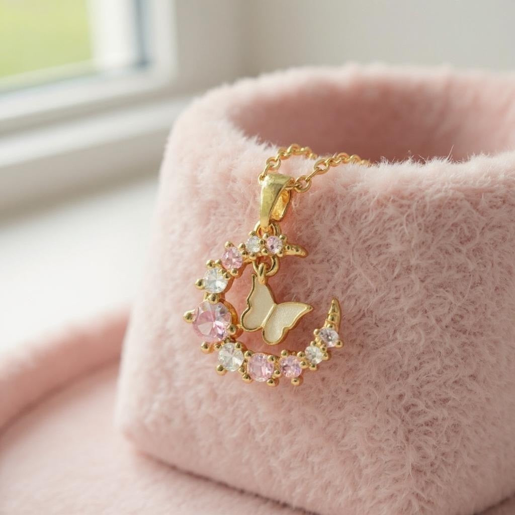 Butterfly Blink Necklace
