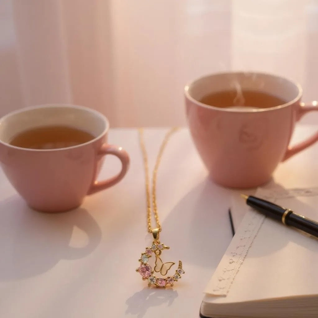 Butterfly Blink Necklace