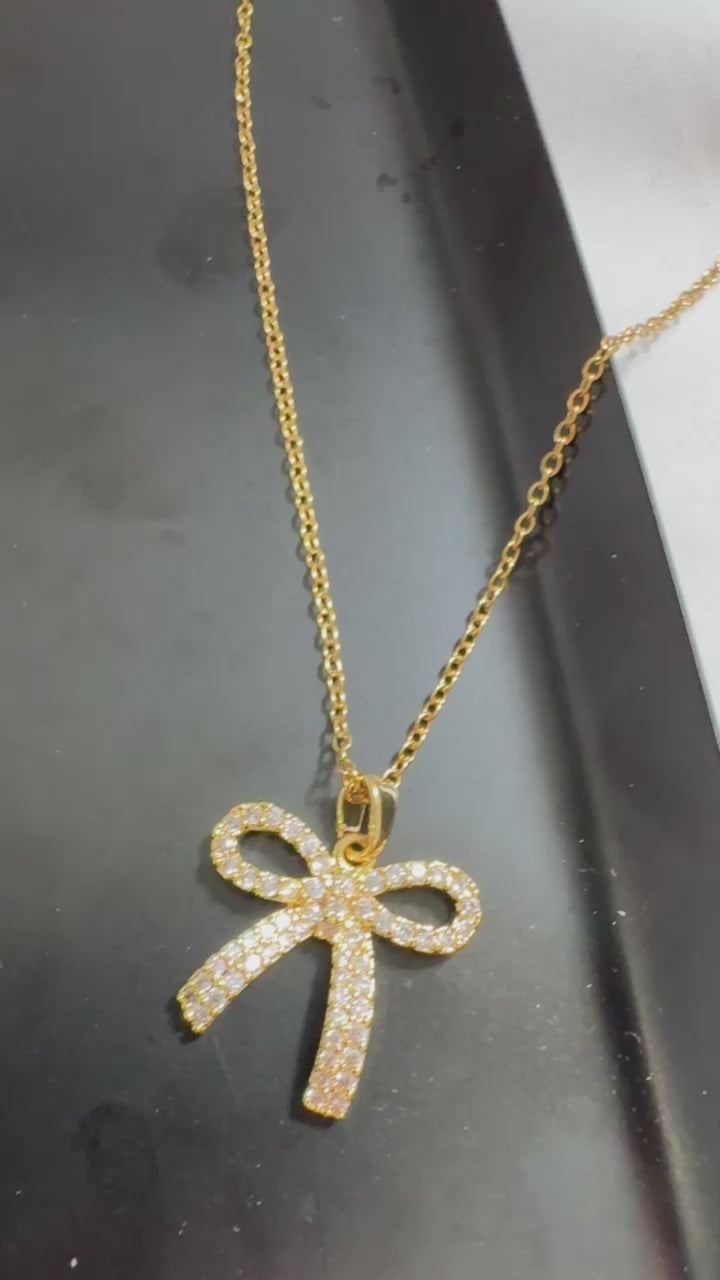 Twinkle Tie Necklace