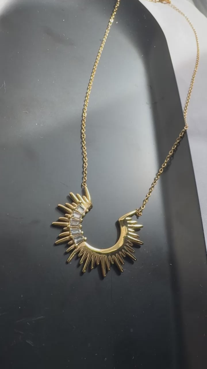 Golden Horizon Necklace