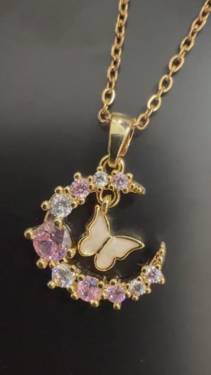 Butterfly Blink Necklace