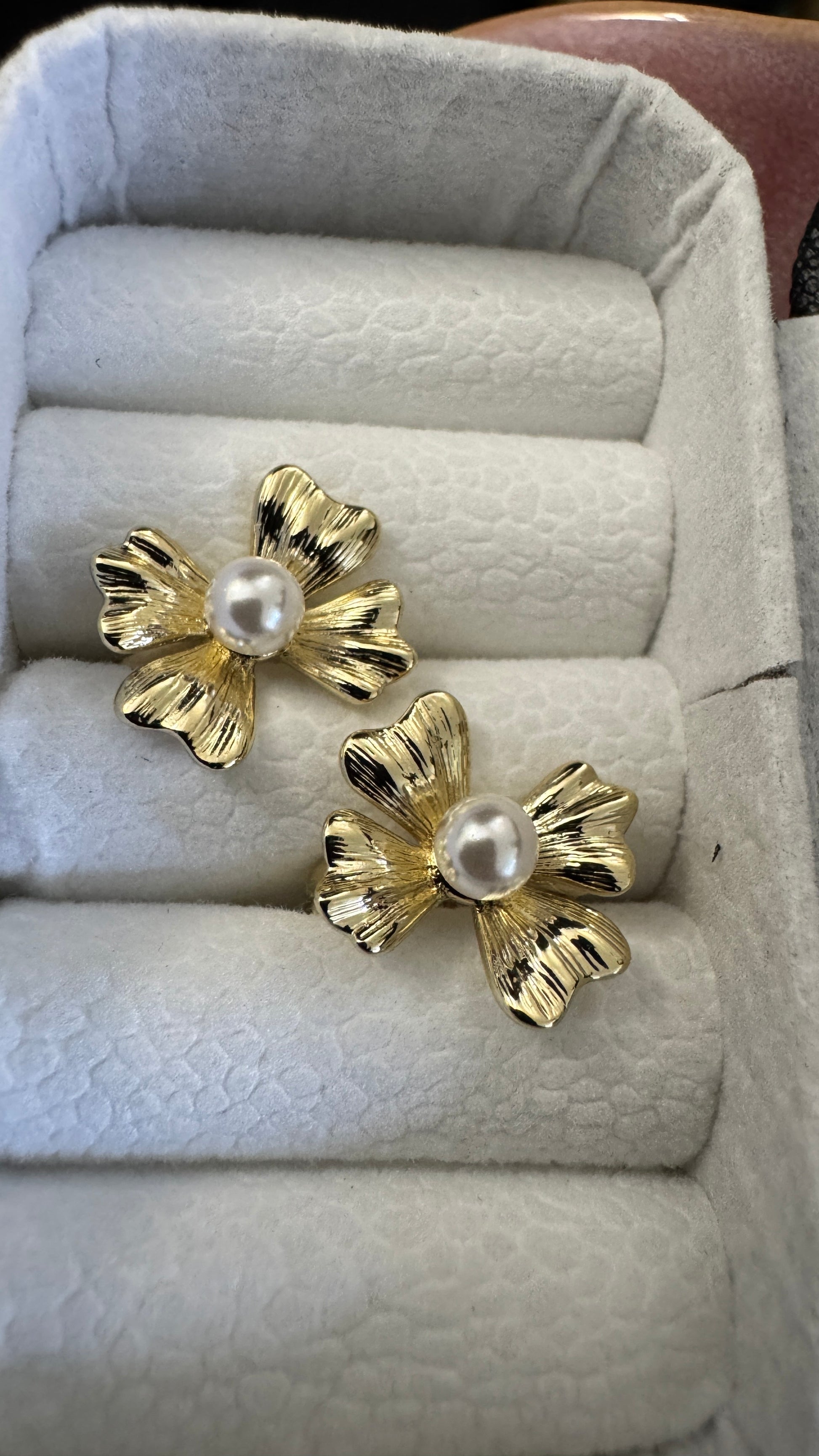 Pearl Knot Earrings