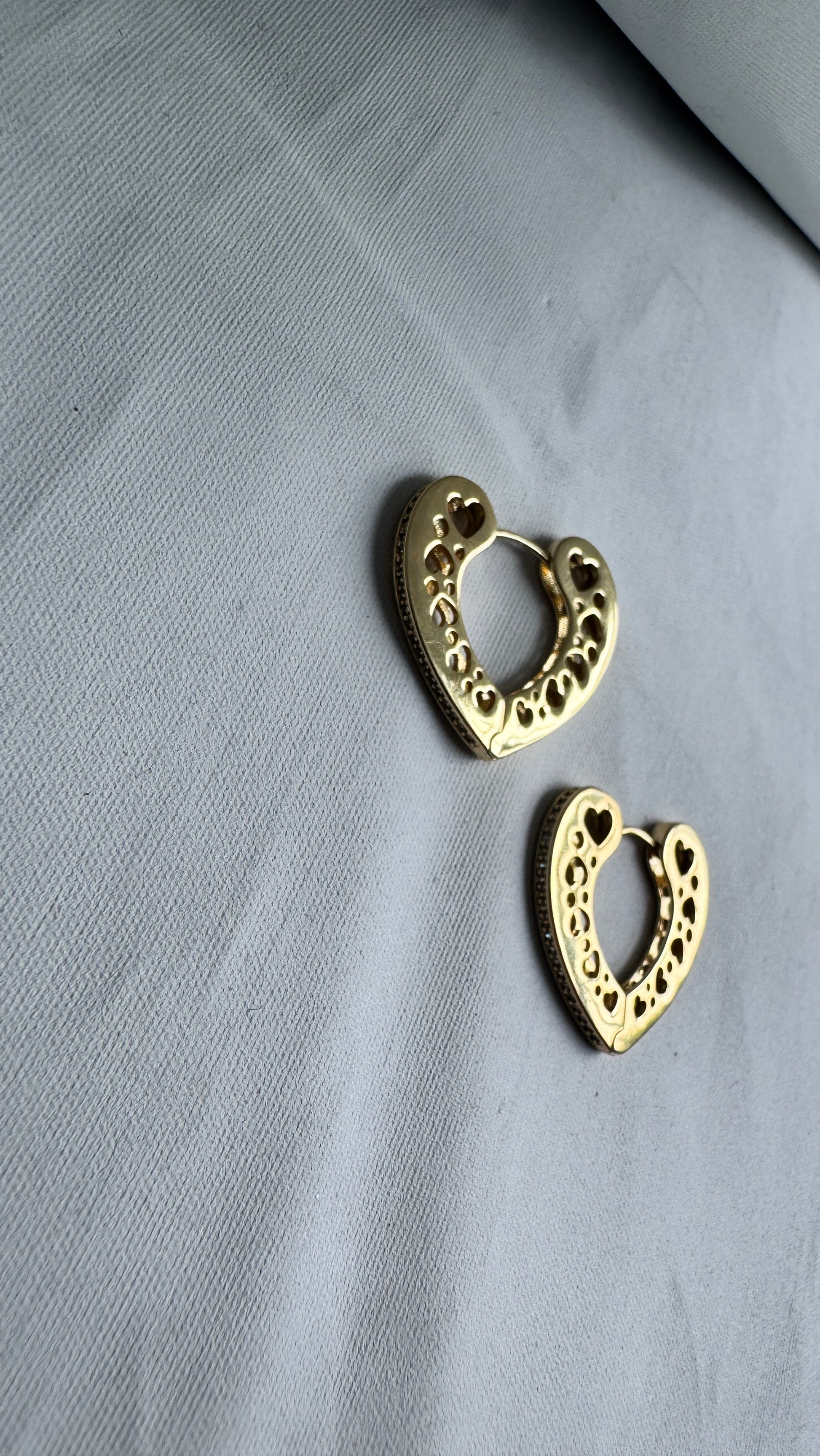 Amour Hoop Earrings