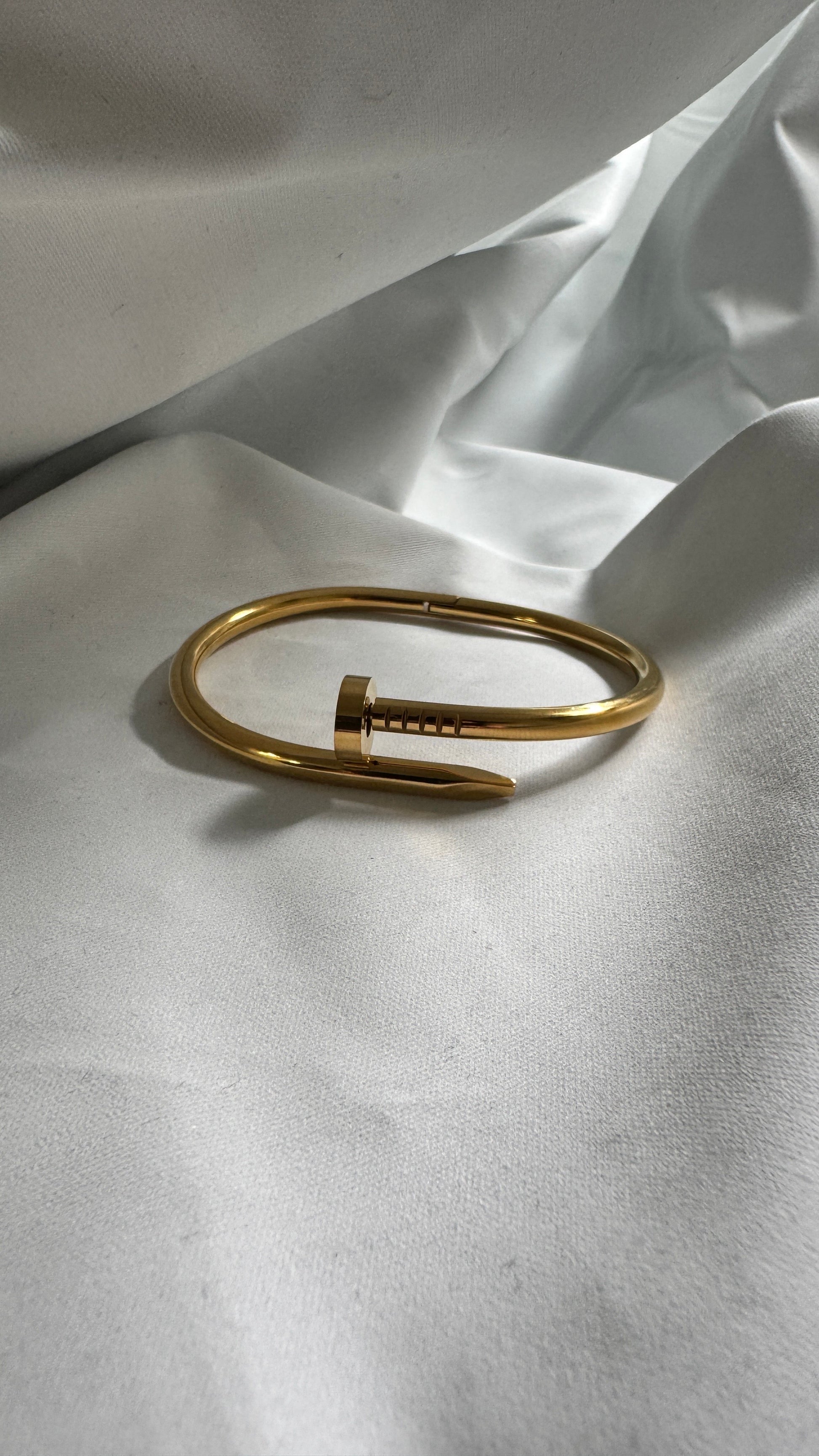 Torque Nail Bracelet