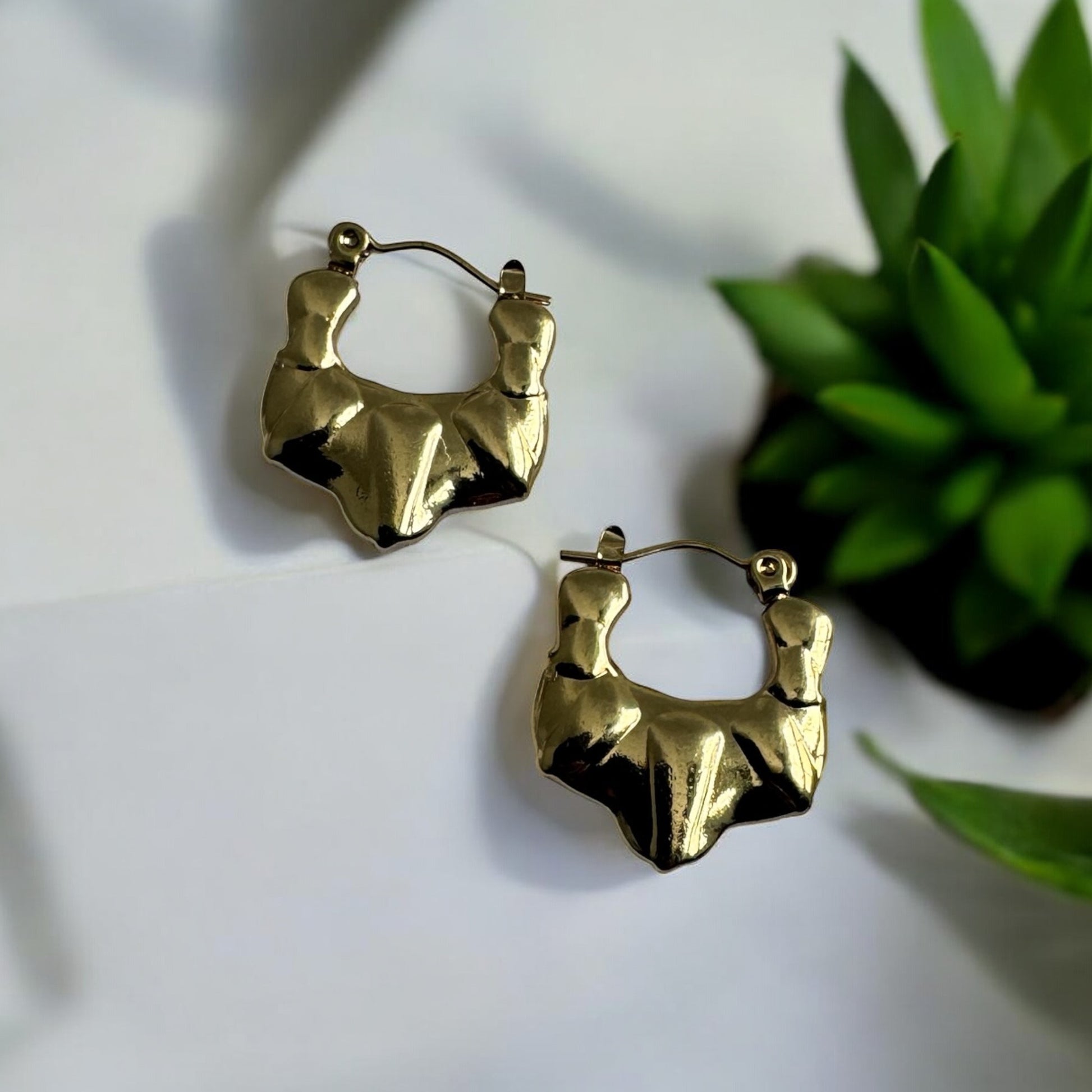 Solar Hoop Earrings