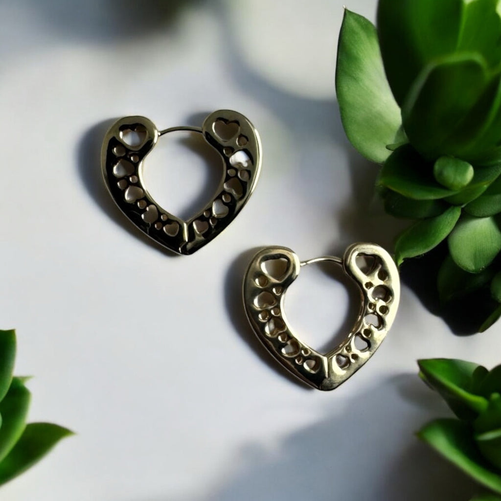 Amour Hoop Earrings