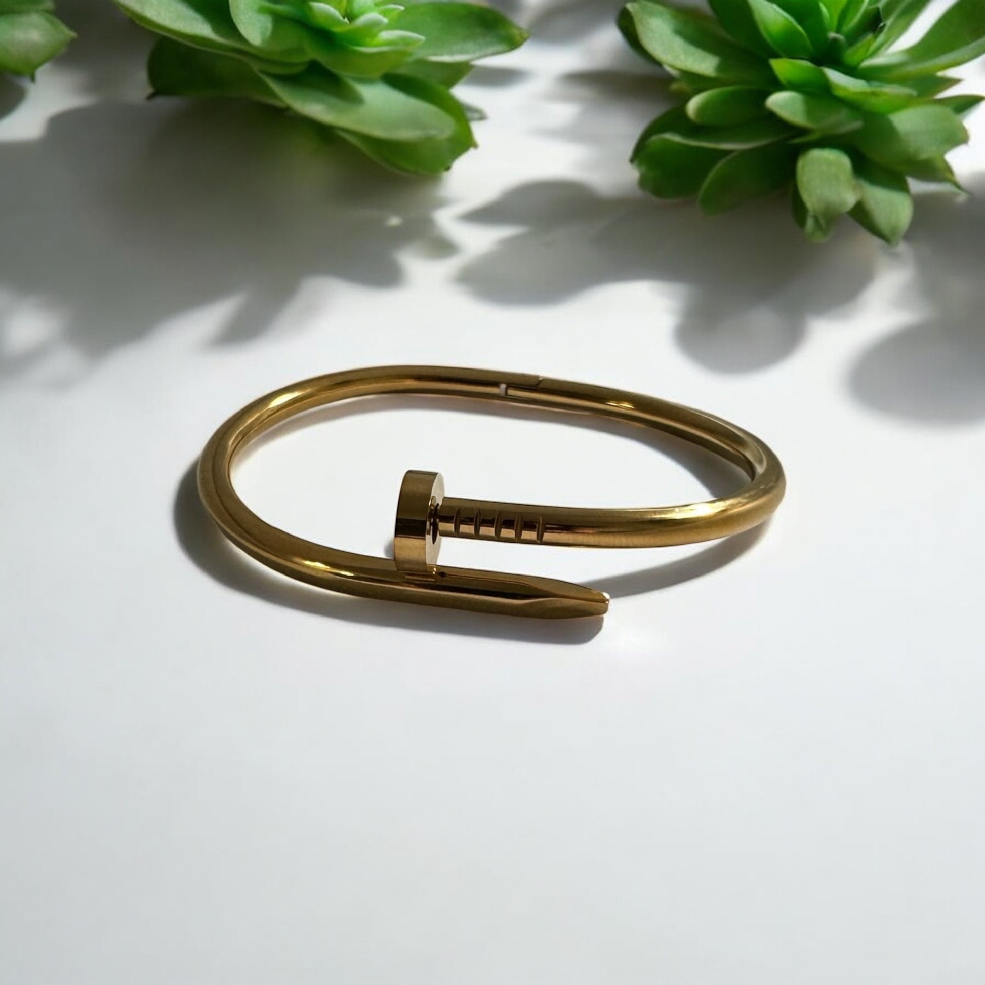 Torque Nail Bracelet