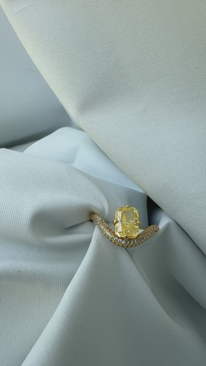 Golden Mirage Ring
