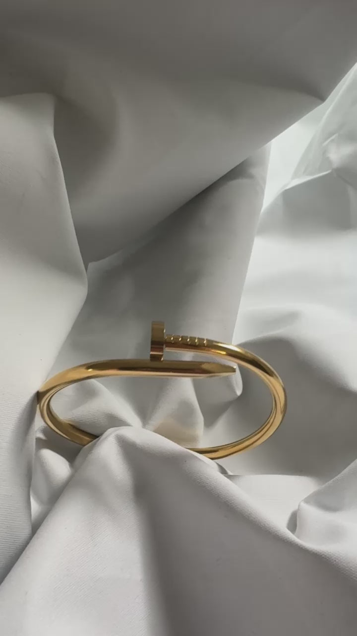 Torque Nail Bracelet
